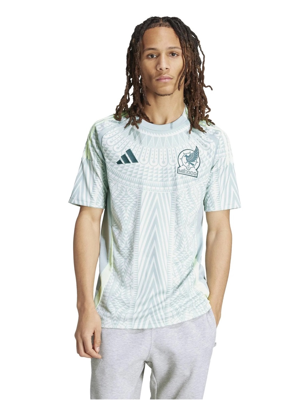 Adidas Mens Mexico Away Jersey 2024/25 - Picture 2 of 10